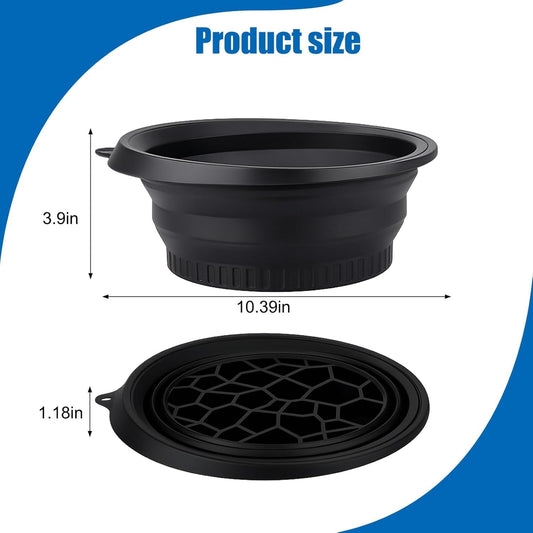 Collapsible Face Tub for Ice Bath, Facial Ice Plunge Bowl, Ice Water Facials at Home