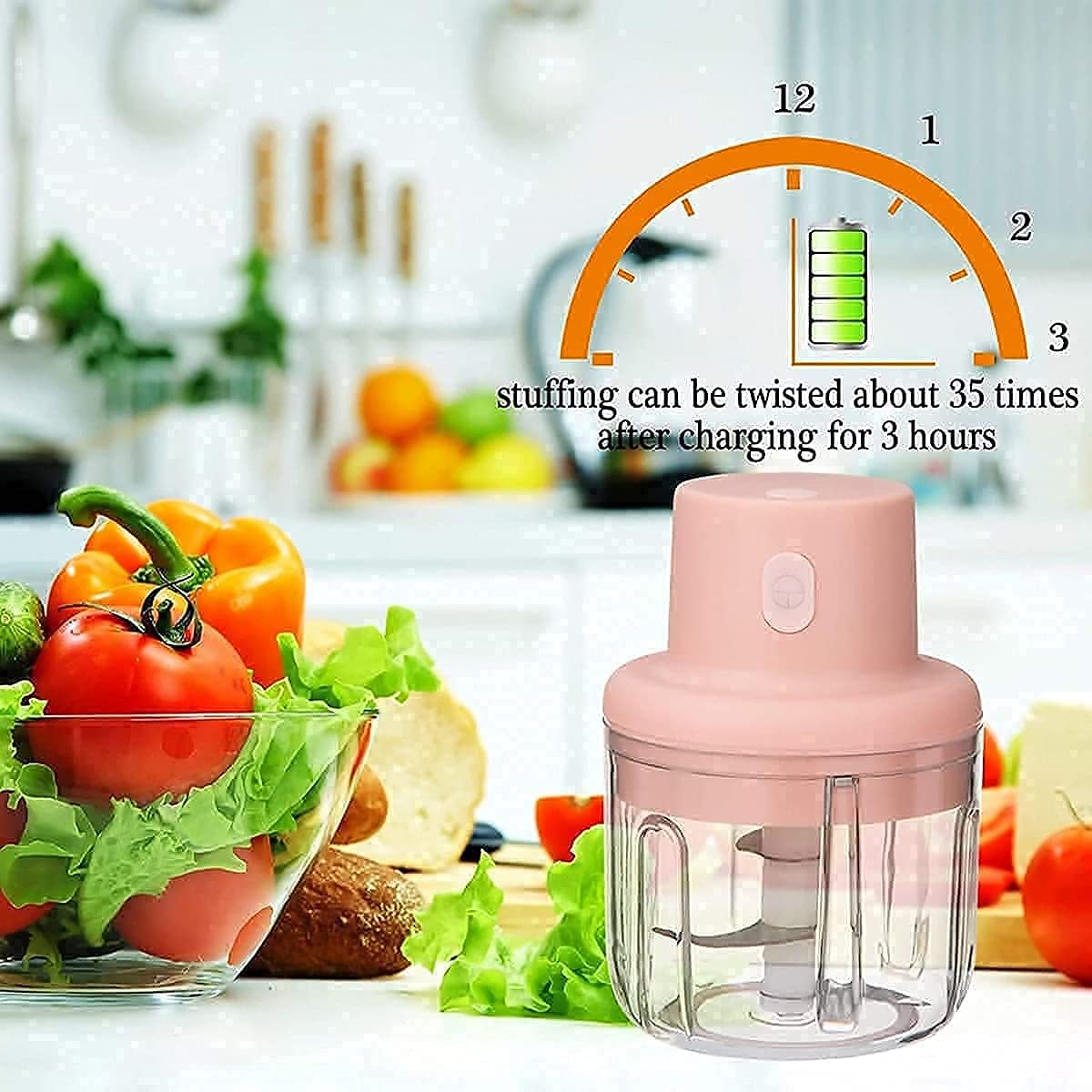 Electric Garlic Chopper™ – Chop Smarter, Faster & Effortlessly! ⚡🧄