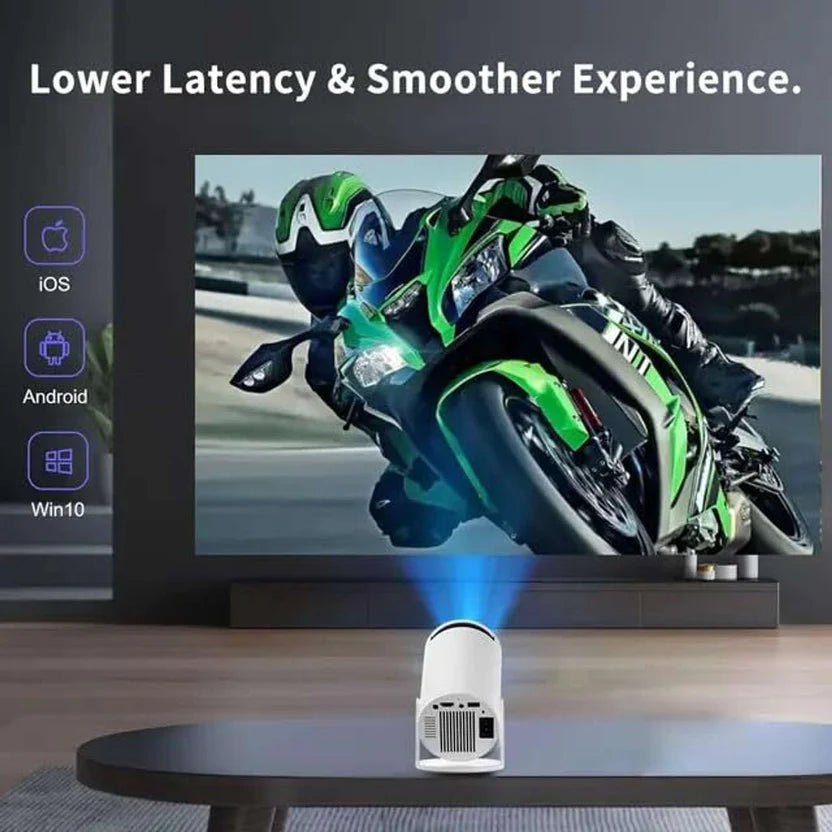 ✨ 4K Vision™ LED Projector – Ultra HD Home Theatre Experience